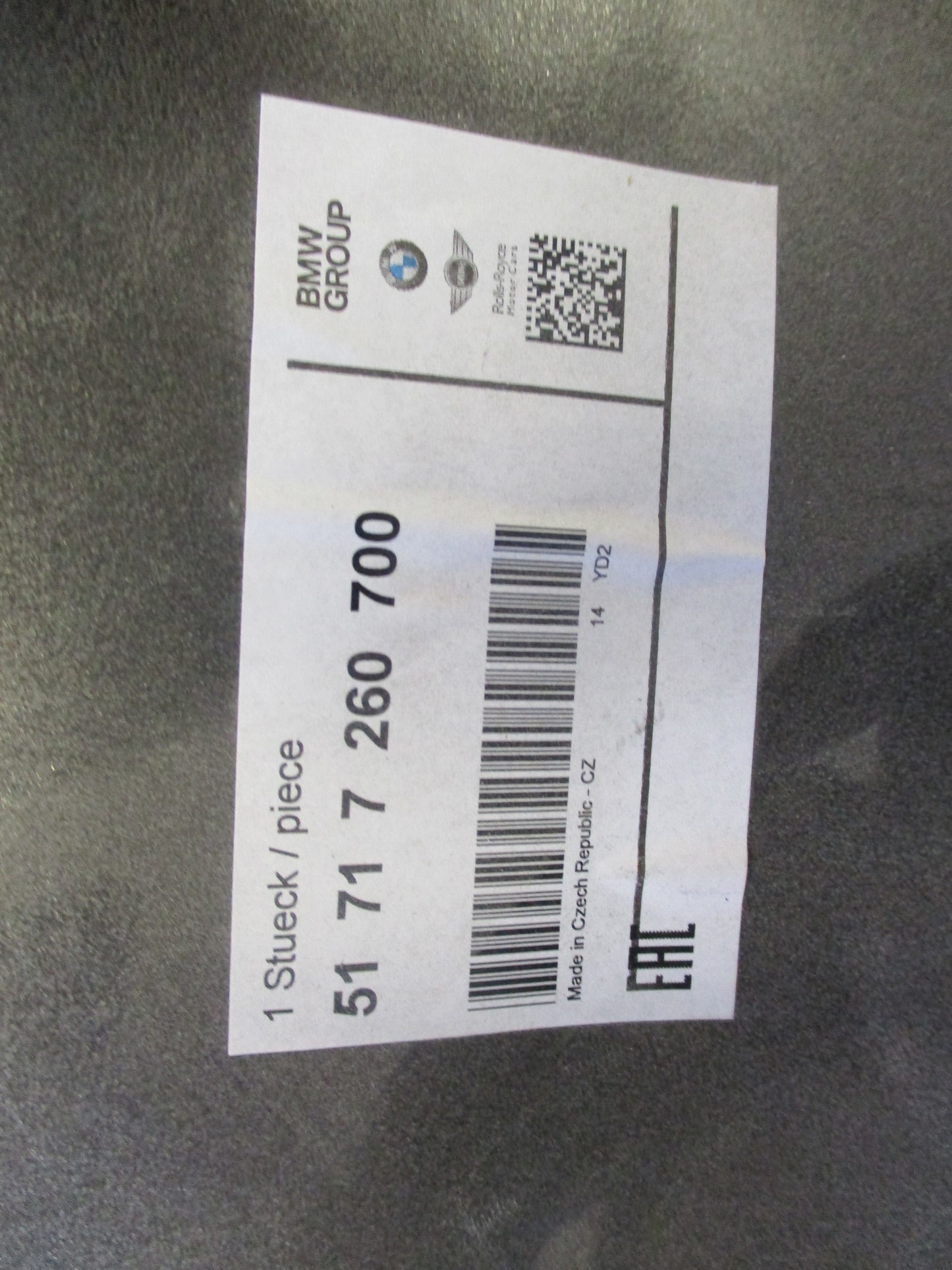 BMW 3 Series Genuine Right Hand Front Inner Rear Guard Liner New Part