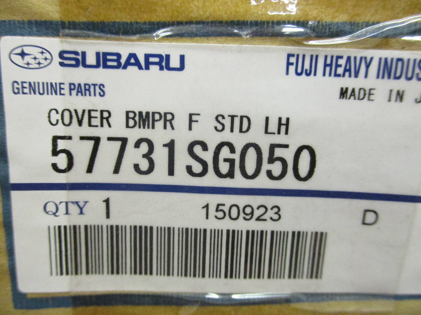 Subaru Forester Genuine Front Left Fog Light Cover New Part