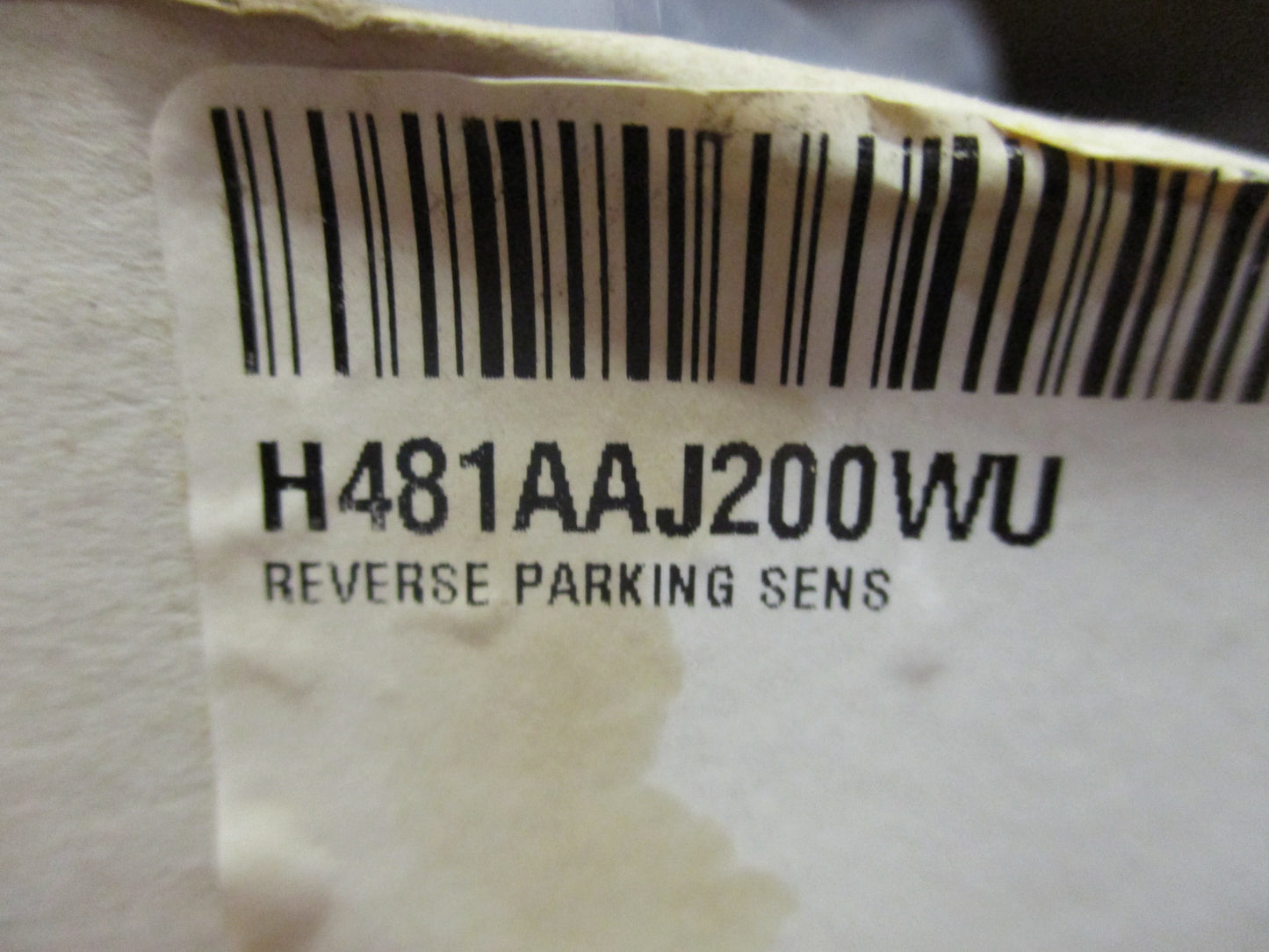 Subaru Outback Genuine Reverse Sensor New Part