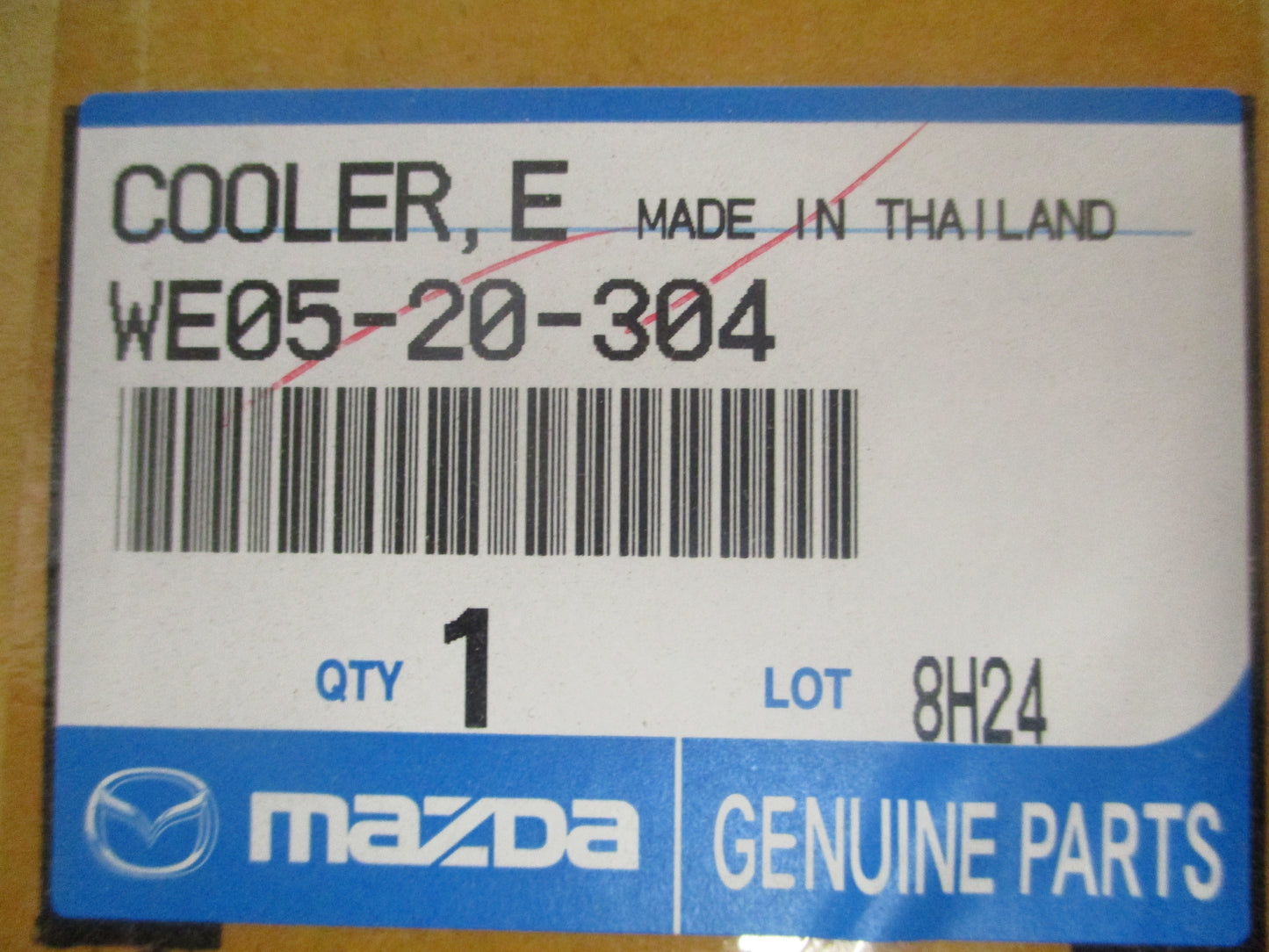Mazda BT-50/Ford Ranger Genuine EGR Cooler New Part
