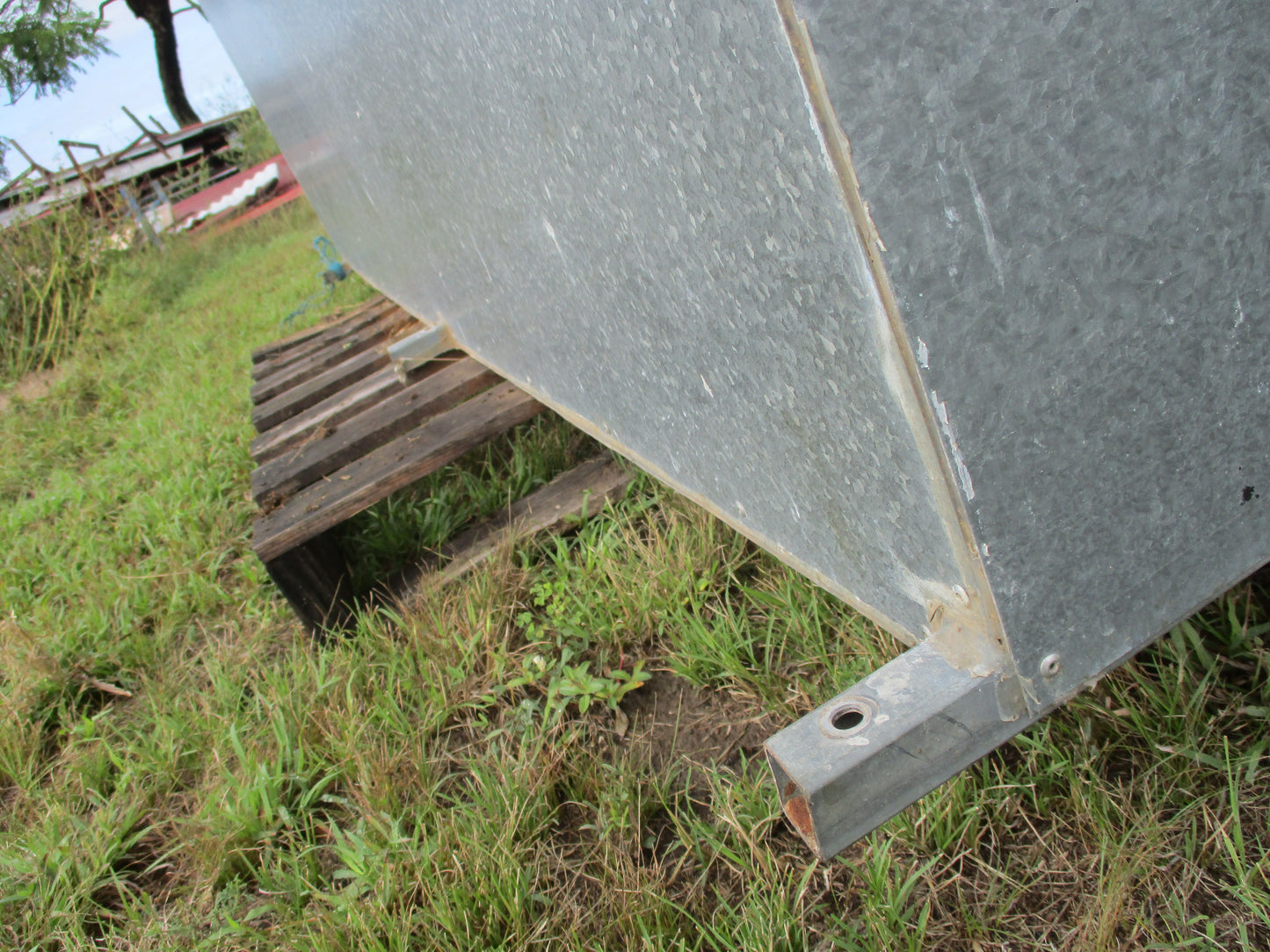 Single cab steel hard canopy suit tray back or trailer new part