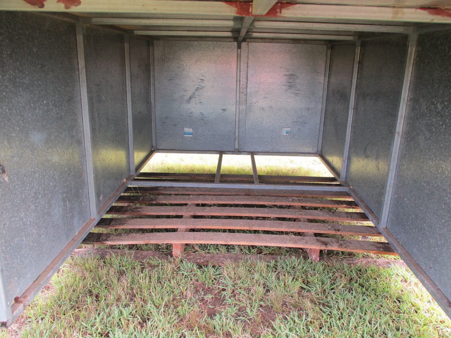 Single cab steel hard canopy suit tray back or trailer new part