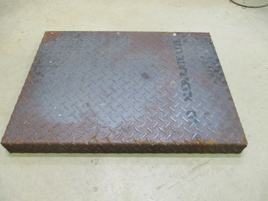 Heavy Duty Checker Plate Steel Tray Suits Various Applications New