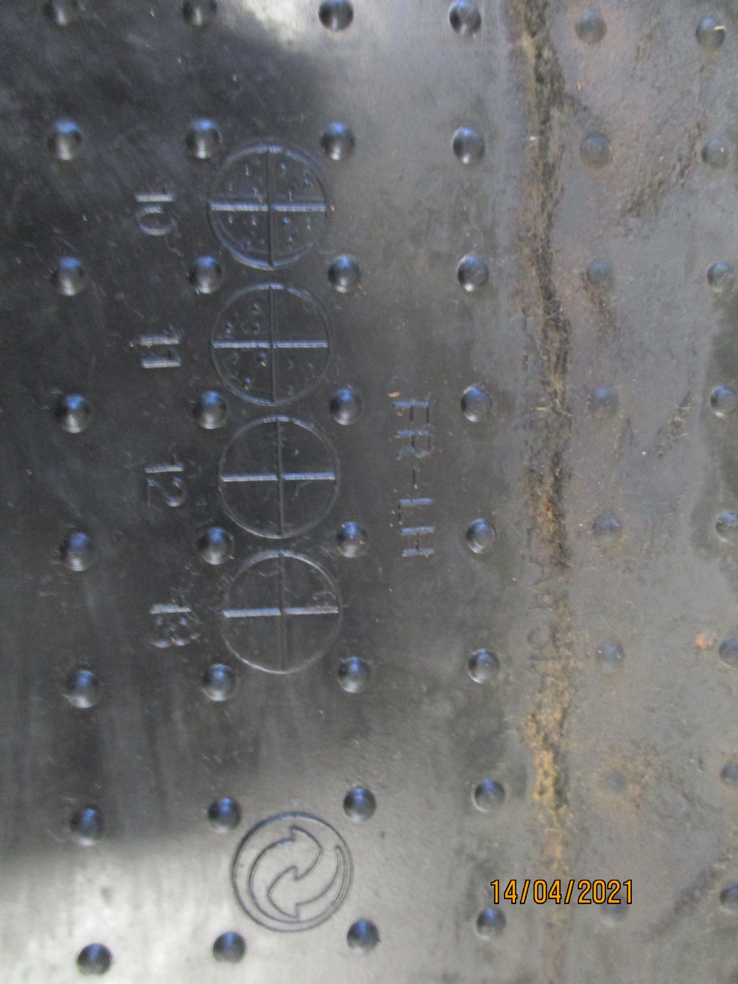 Nissan Navara Genuine Rubber Floor Mat USED Part