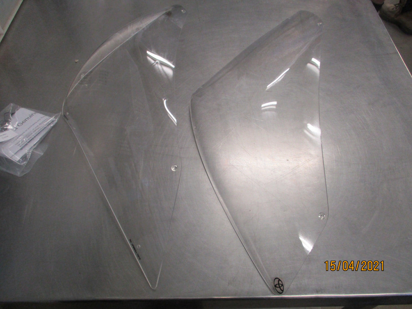Toyota Yaris Hatch Ascent/SX/ZR Genuine Headlight Cover (Pair) New Part