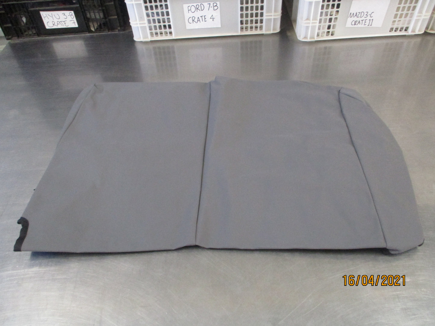 Holden Colorado RG Genuine Rear Seat Canvas Covers Set New Part