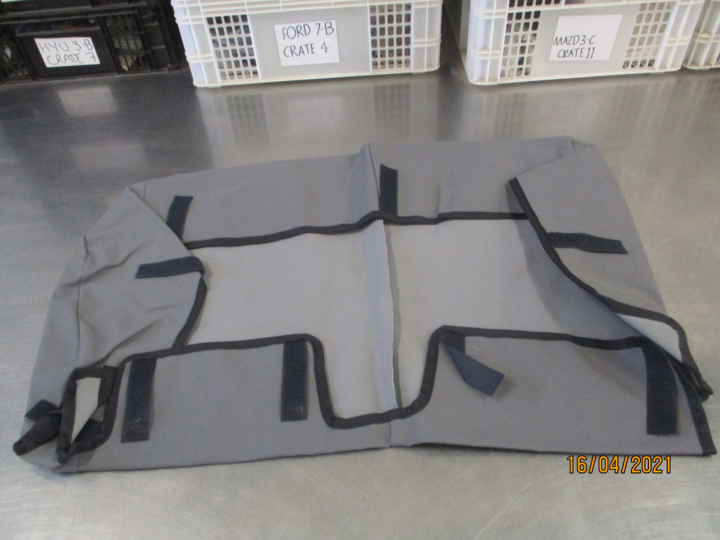 Holden Colorado RG Genuine Rear Seat Canvas Covers Set New Part