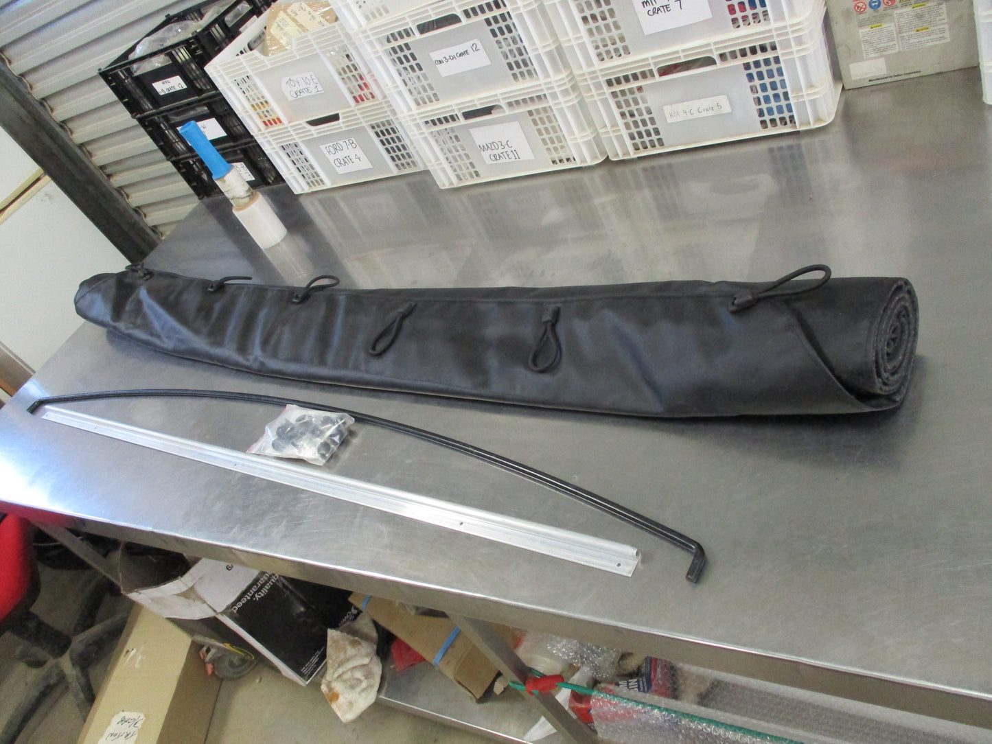 Mitsubishi ML Triton GLXR Genuine Bungee Tonneau Cover New part
