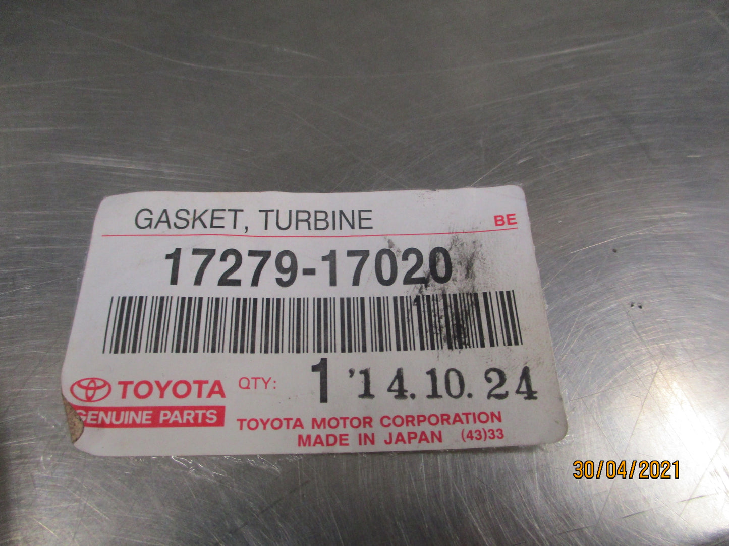 Toyota Landcruiser Genuine Turbine Outlet Elbow New Part
