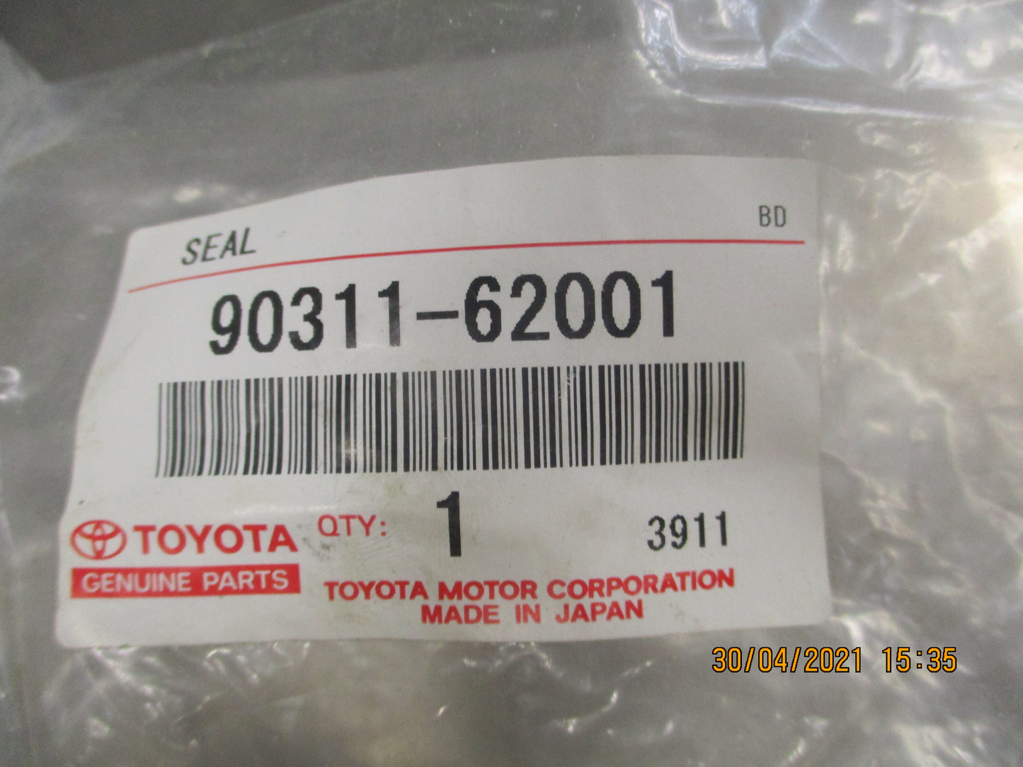 Toyota Landcruiser/4Runner Genuine Bearing Seal New Part