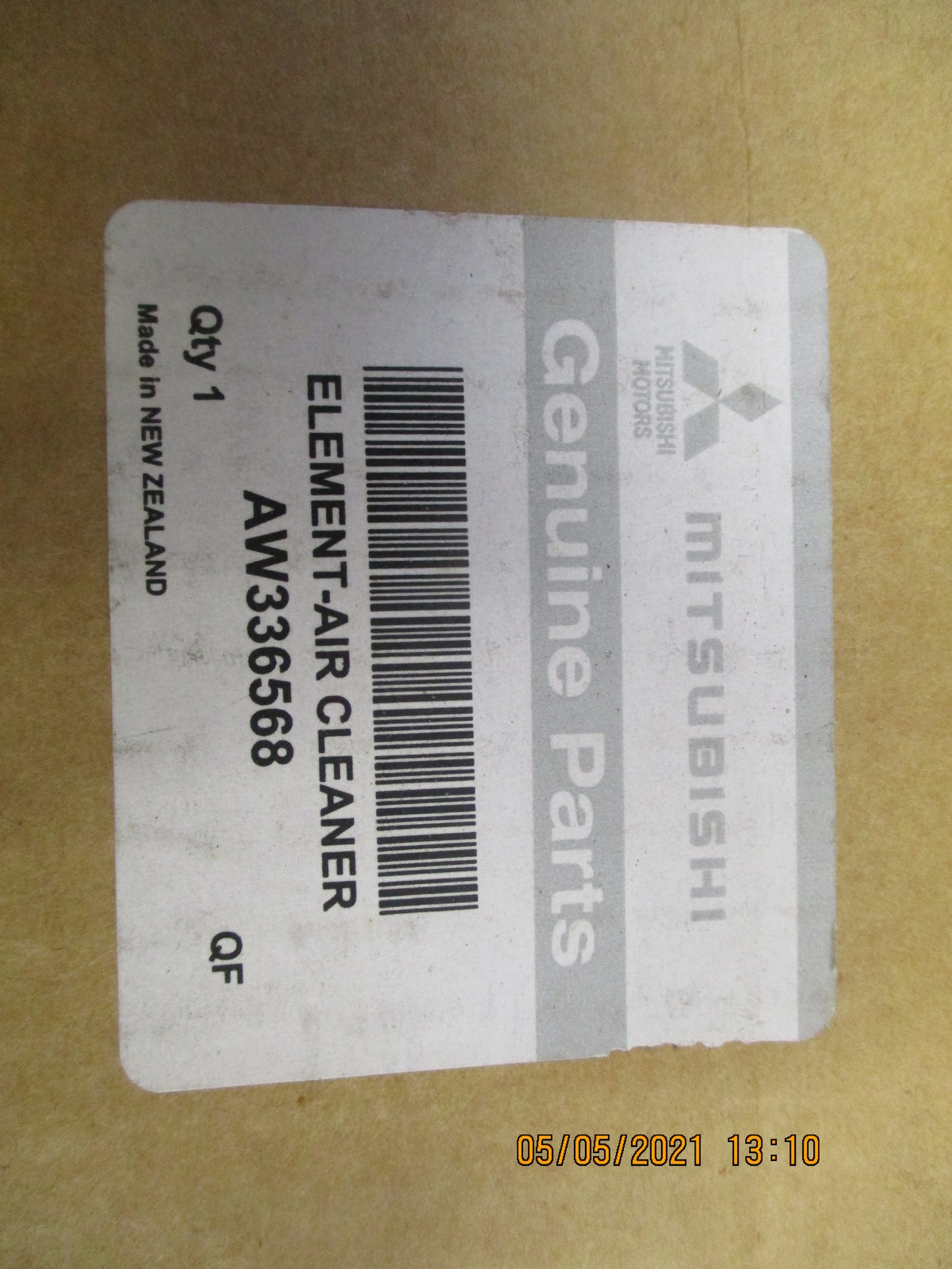 Mitsubishi Various Models Genuine Air Filter New Part