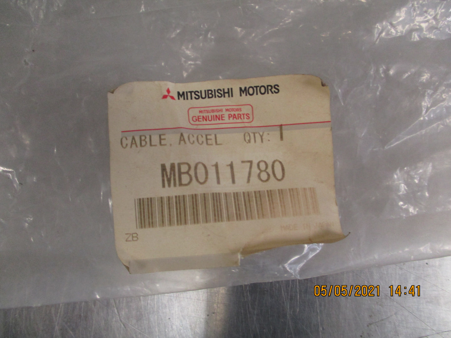 Mitsubishi Triton Genuine Accelerator Throttle Cable New Part