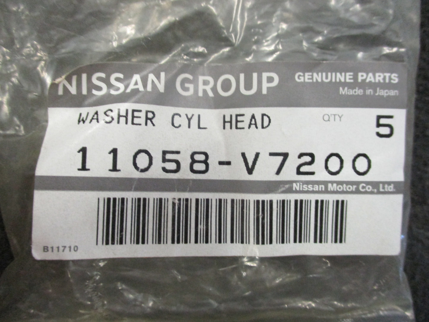 Nissan R32/R33/R34 GTR Skyline Genuine Cylinder Head Washers Set of 15 New Part