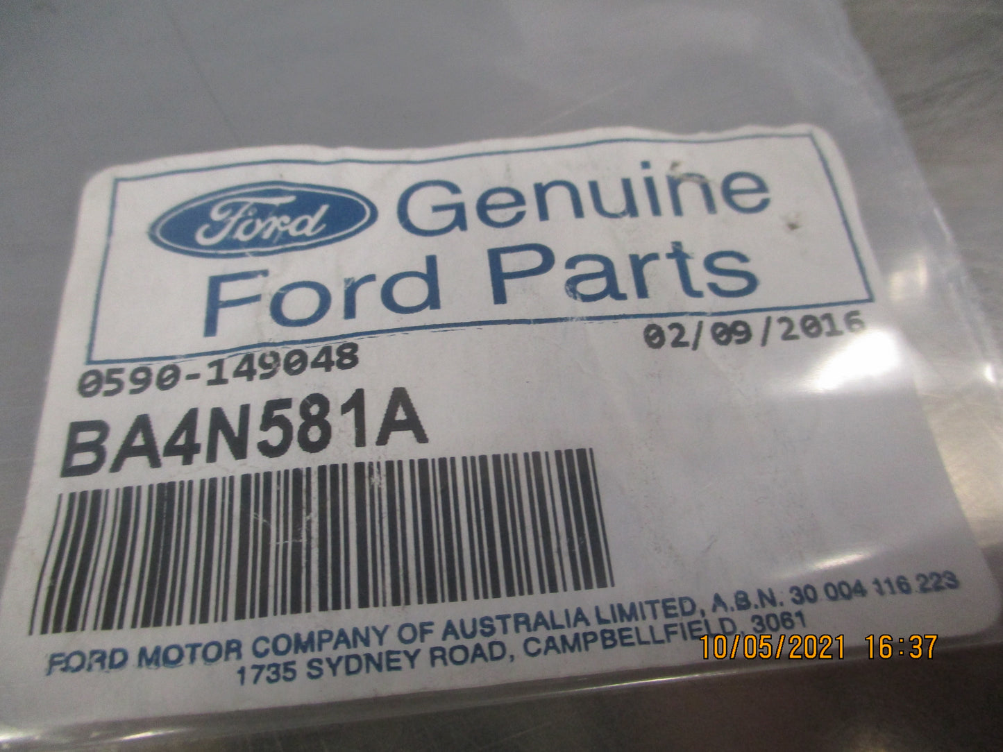 Ford Falcon/Territory Genuine Pinion Flange Nut New Part