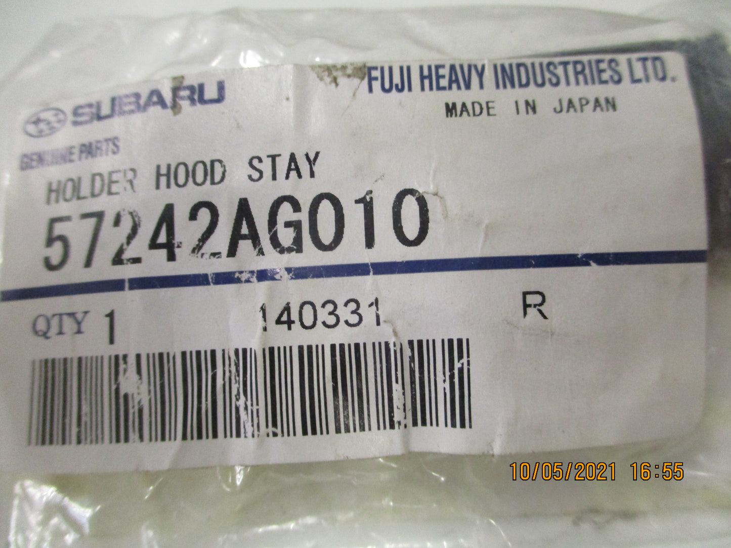 Subaru Liberty/Outback Front Bonnet Stay Holder New Part