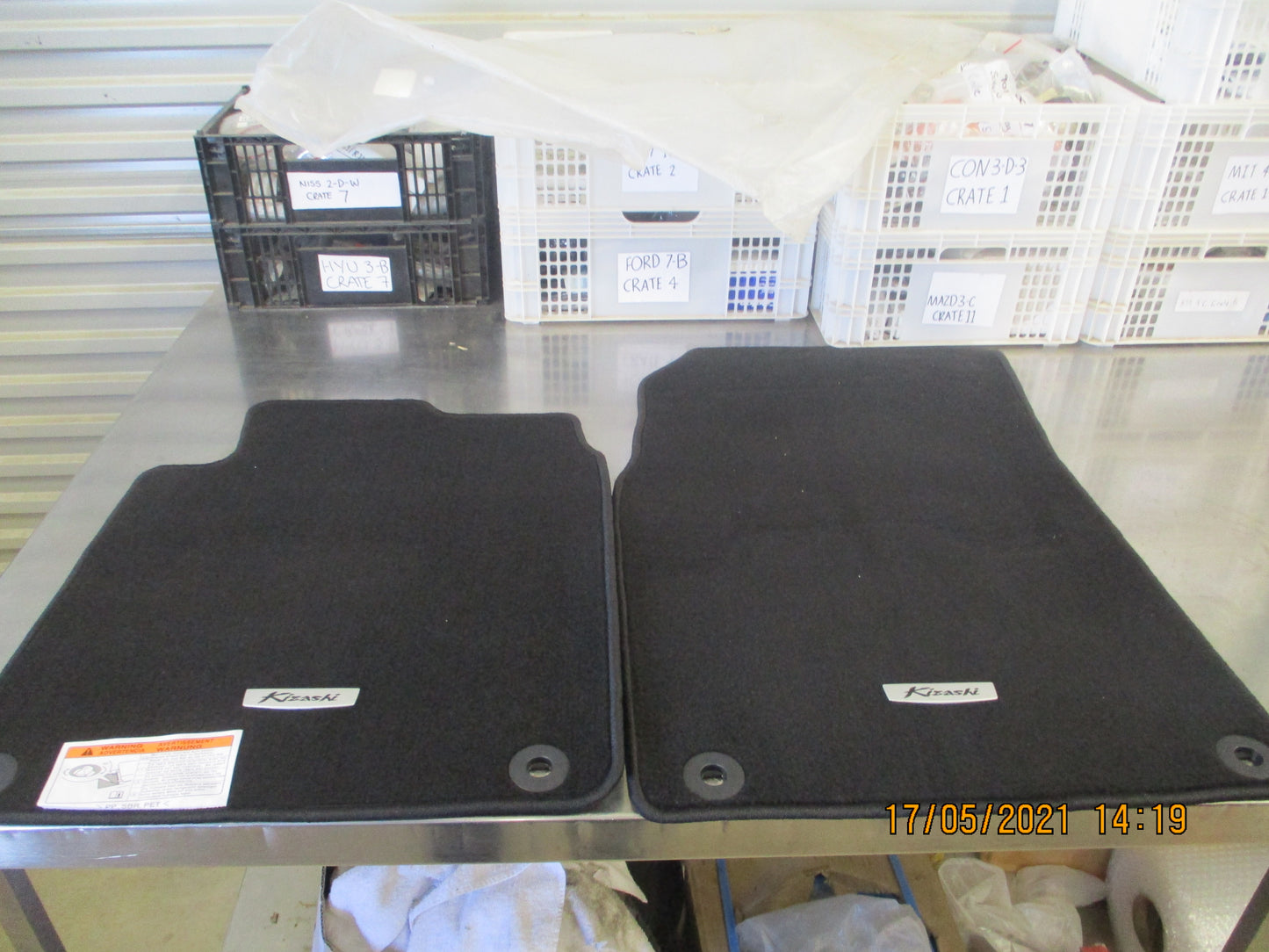 Suzuki Kizashi Genuine Carpet Floor Mats Set New Part