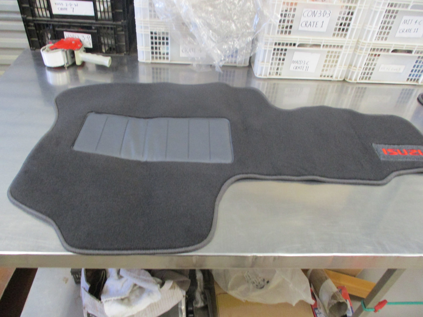 Isuzu Truck Genuine Single Piece Front Floor Mat New Part