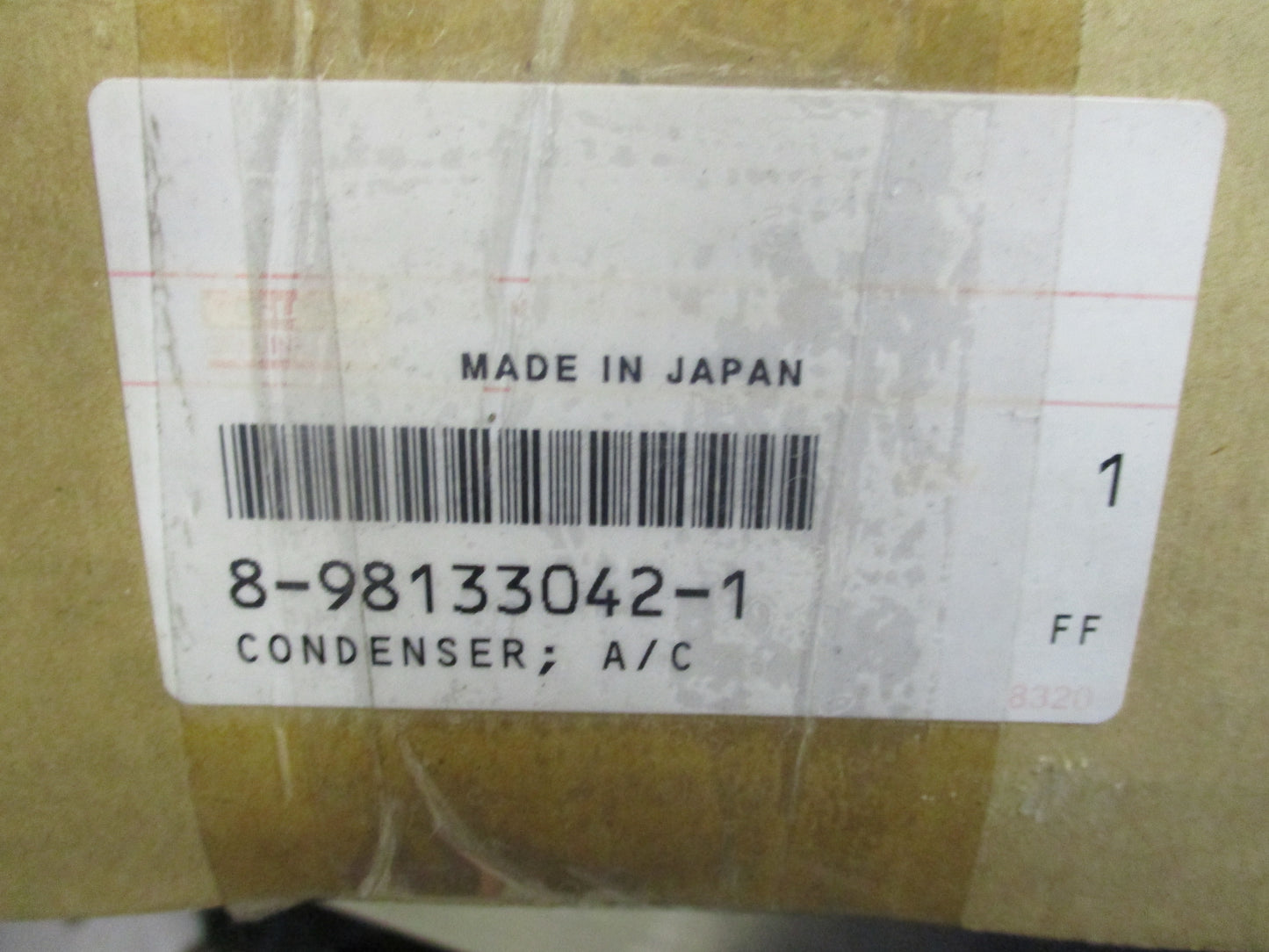 Isuzu NLR/NMR Genuine A/C Condenser New Part