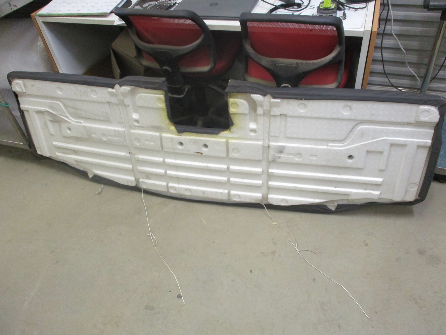 Isuzu Truck Front/Rear Bench Seat Foam Pad with Centre Console Cut Out Used VGC