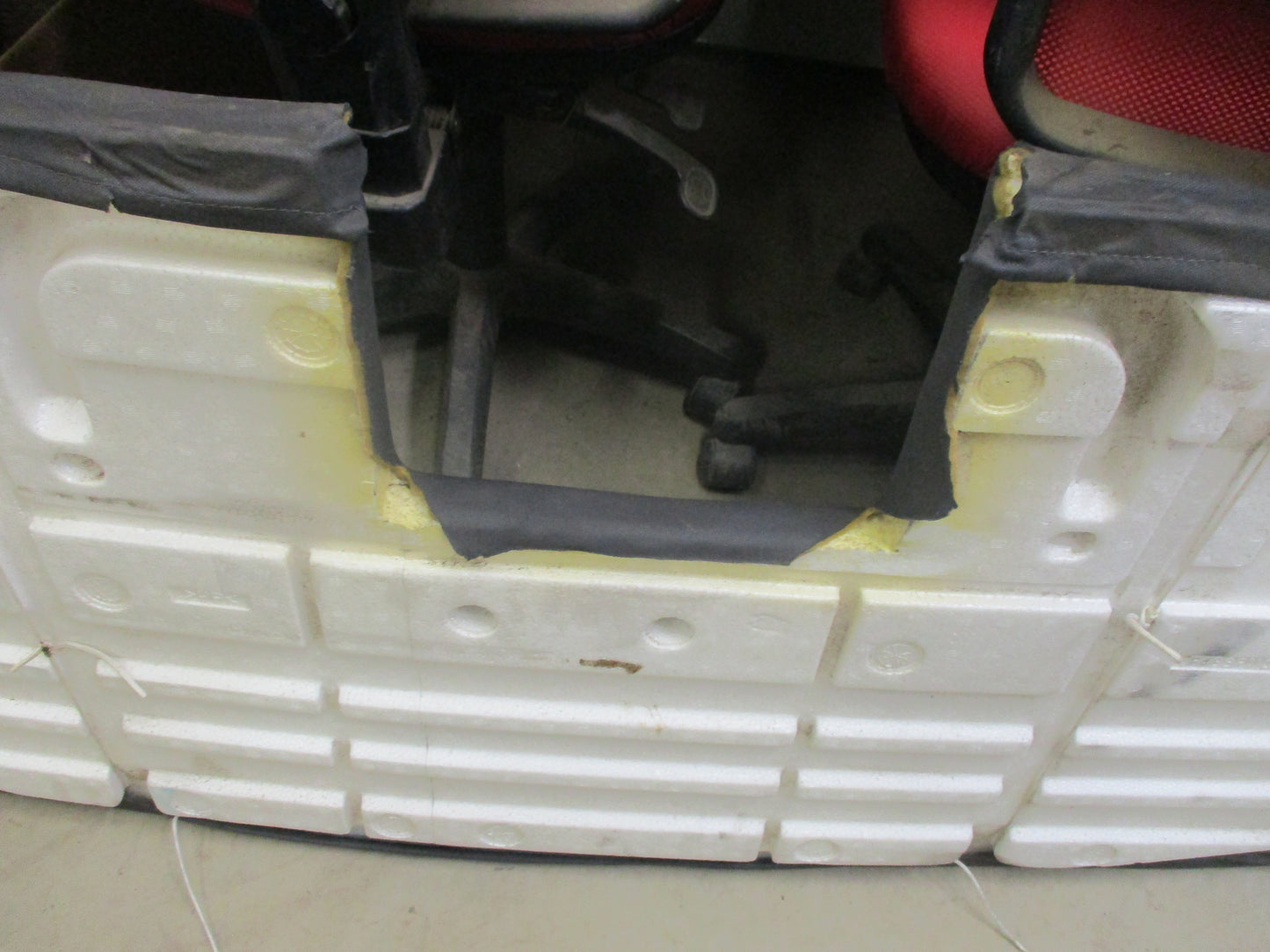 Isuzu Truck Front/Rear Bench Seat Foam Pad with Centre Console Cut Out Used VGC