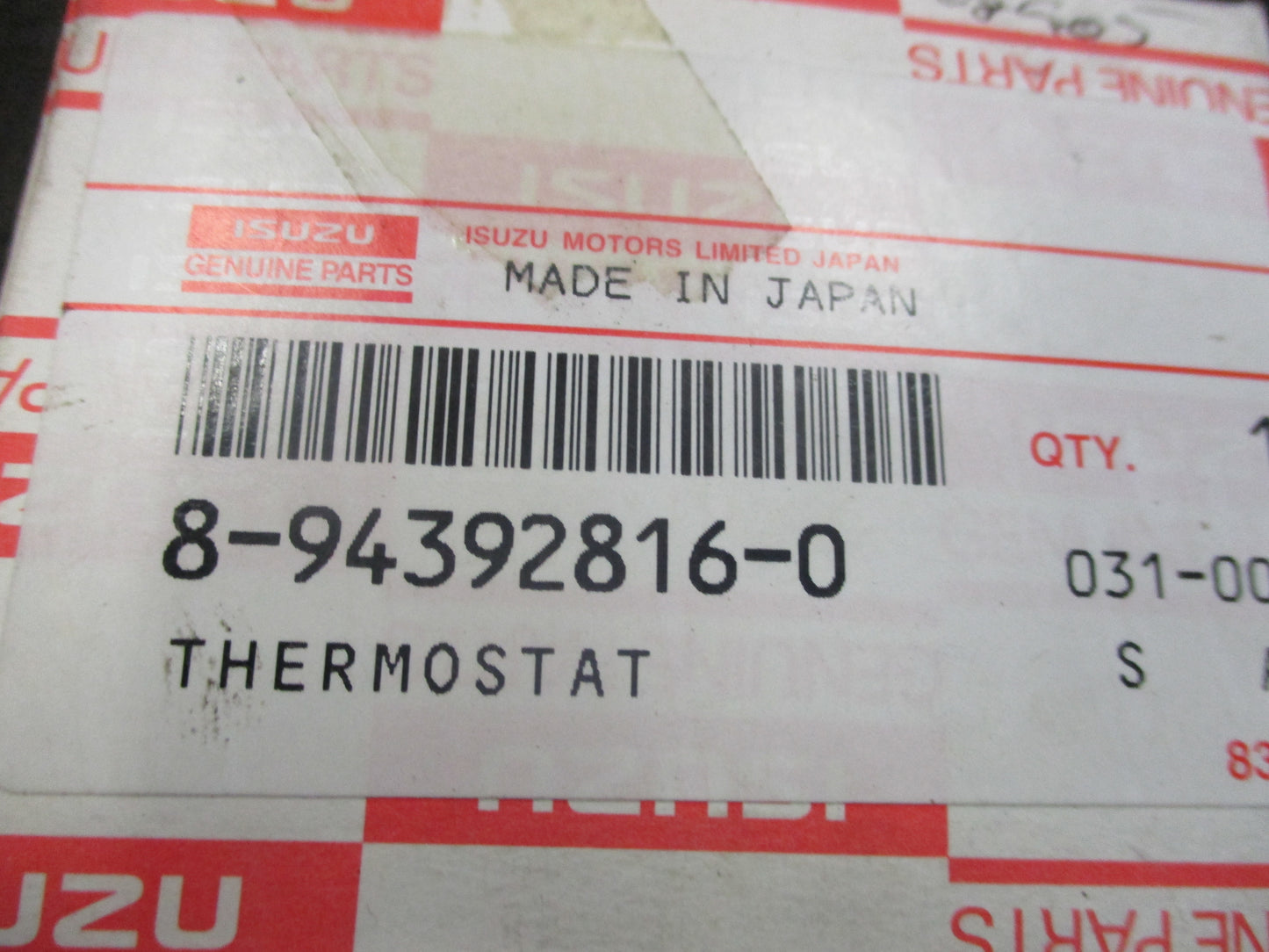 Isuzu F Series Genuine Thermostat New Part