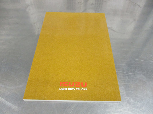 Isuzu N Series Truck Genuine Owners Manual/Service Record Book New Part