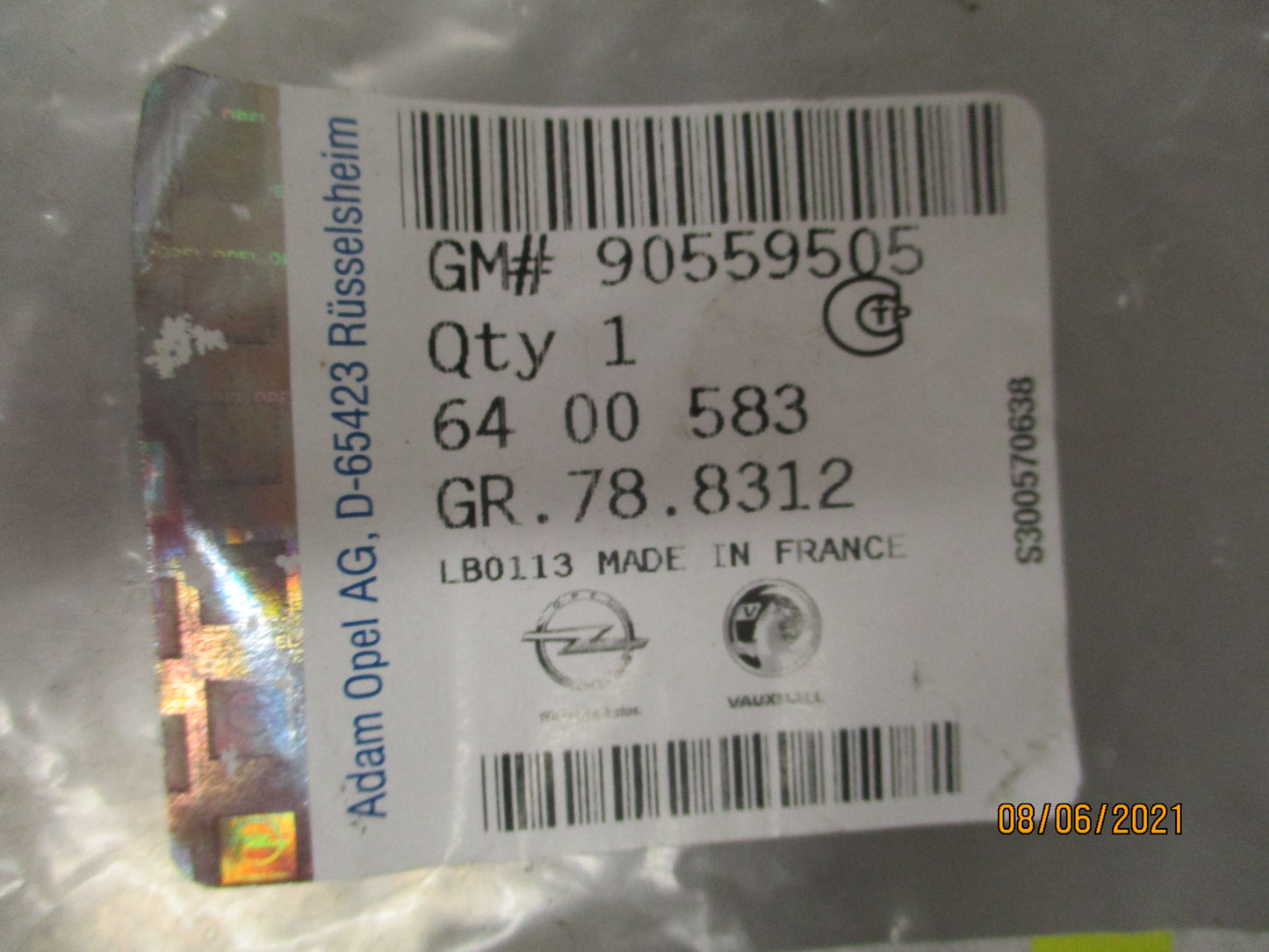 Holden Astra G Genuine Left Front Bumper Fitting New Part