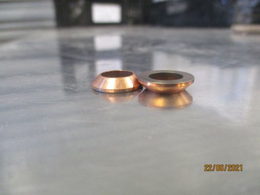 Isuzu Engine Models Genuine Sleeve Injector Nozzle Gasket (Set Of 2) New Part