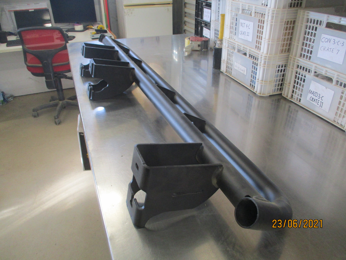 Toyota FJ Cruiser Genuine Rock Rails Right Hand (Drivers) Side Only New Part