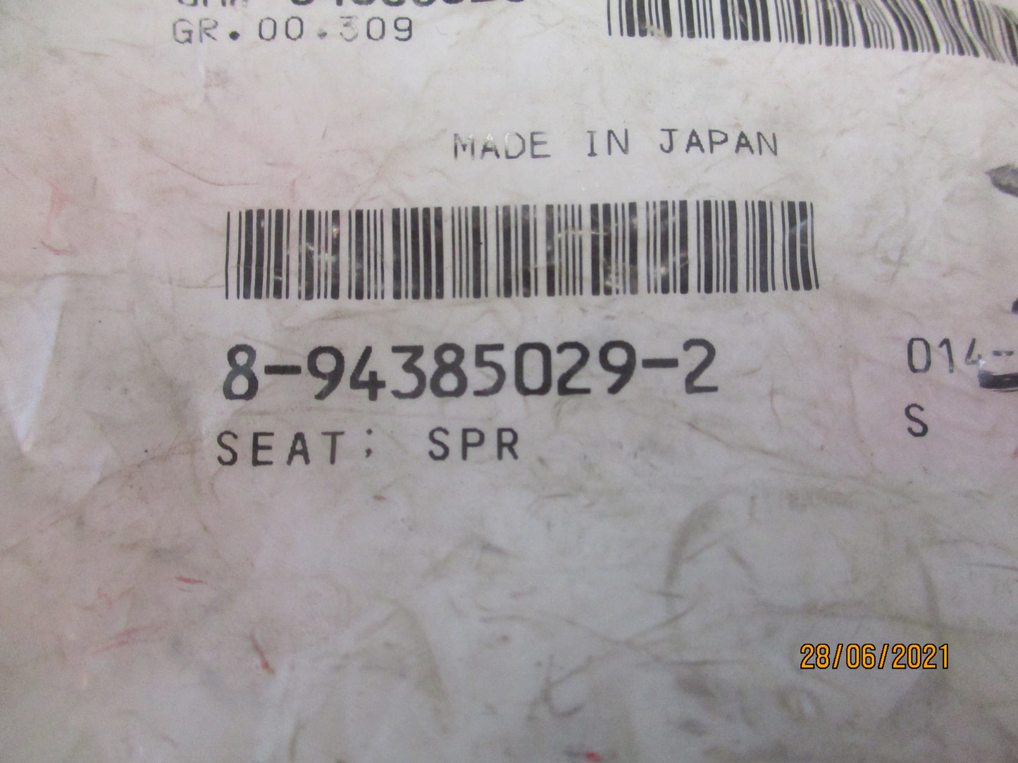 ISUZU NPR 4HE1 Genuine Spring Seat New Part