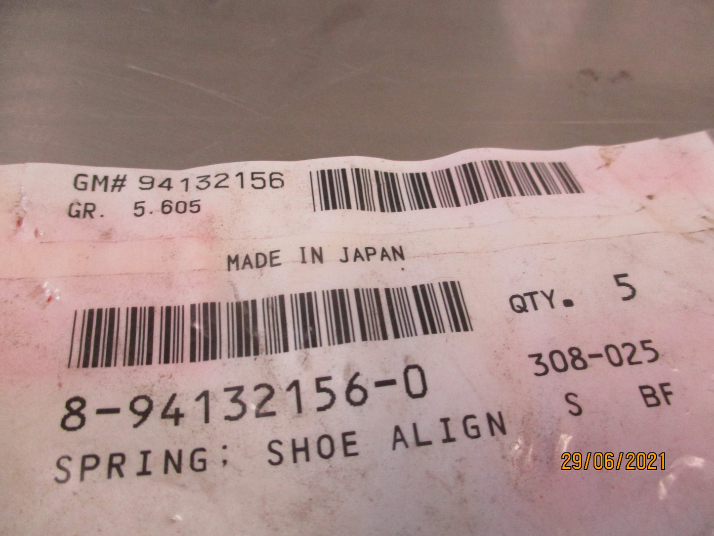 Isuzu NPR/NQR Genuine Spring New Part