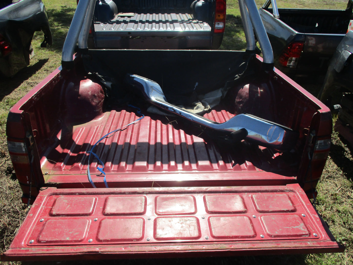 Toyota Hilux SR5 Dual Cab Tub Red 2000 Onwards Used Tub