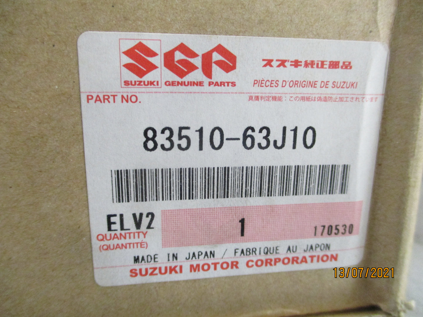 Suzuki Swift Genuine Right Hand Rear Window Regulator New Part