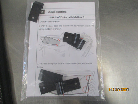 Holden Astra Genuine Rear Door Window Sunshade New Part