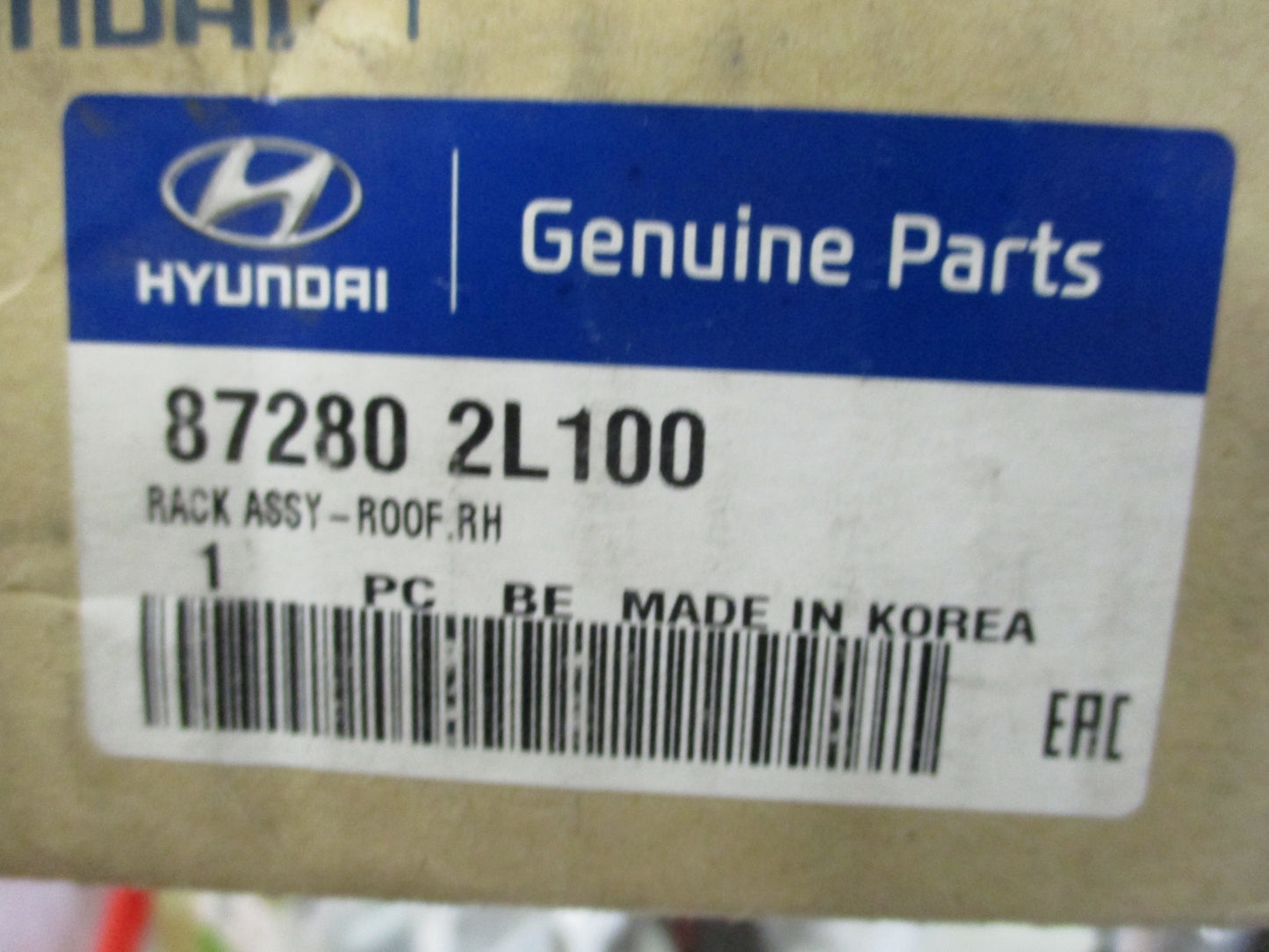 Hyundai Elantra Wagon Genuine Roof Rail Pair New Part