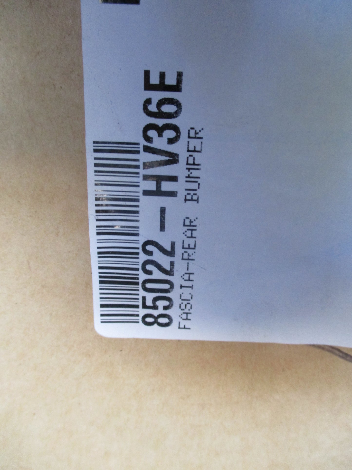 Nissan Qashqai Genuine Rear Bumper Bar Cover New Part
