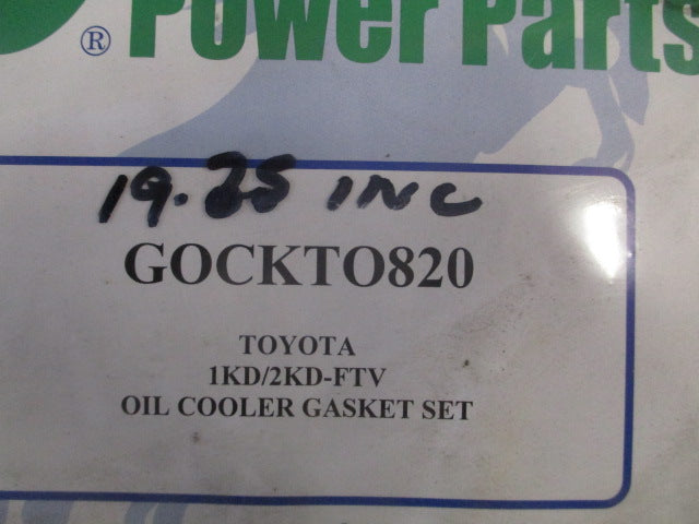 Diesel Power Parts Oil Cooler Gasket Set Suits Toyota 1KD and 2KD Engines New Part