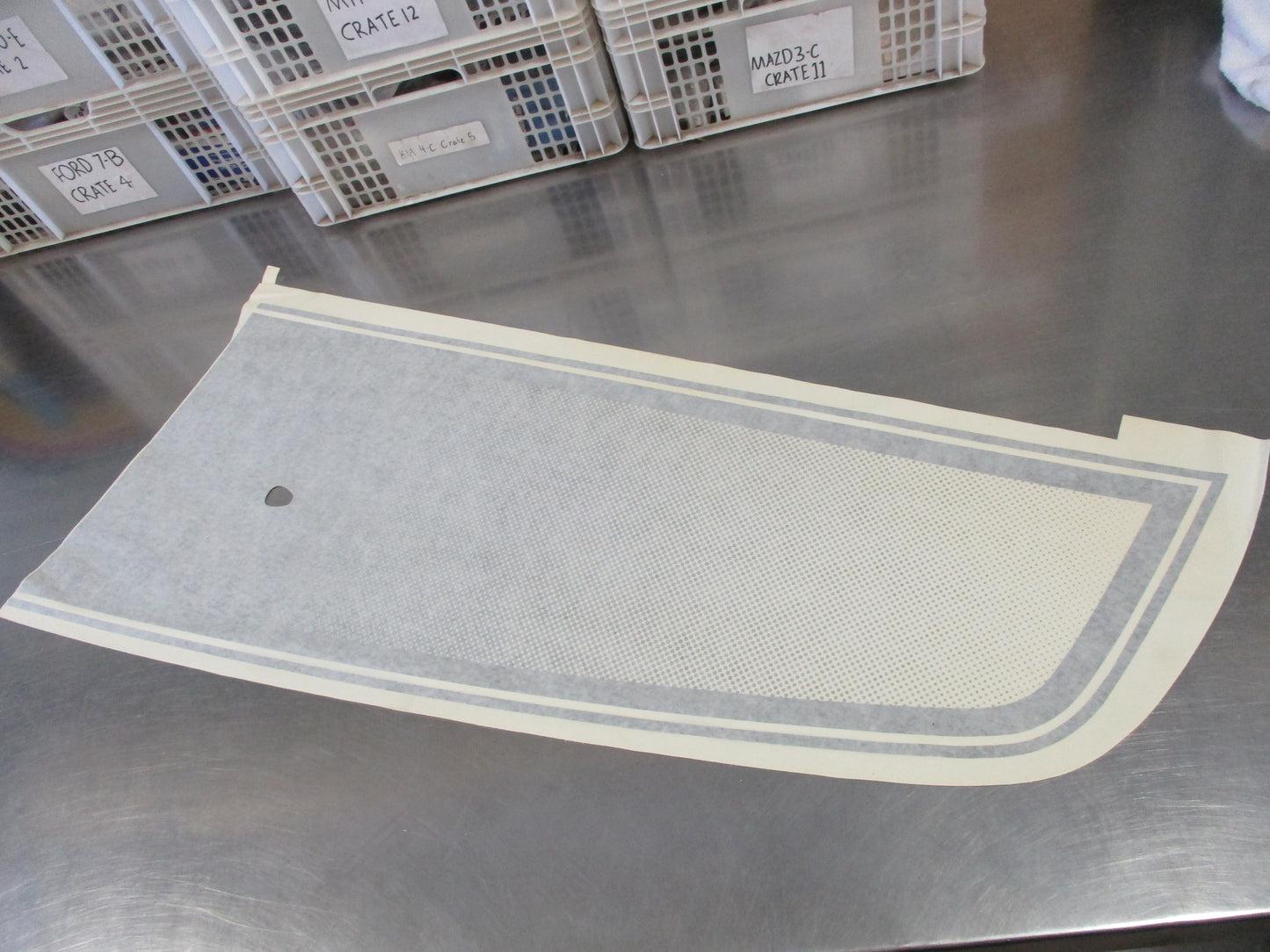 Holden JH Cruze Genuine Right Hand Charcoal Bonnet Decal New Part