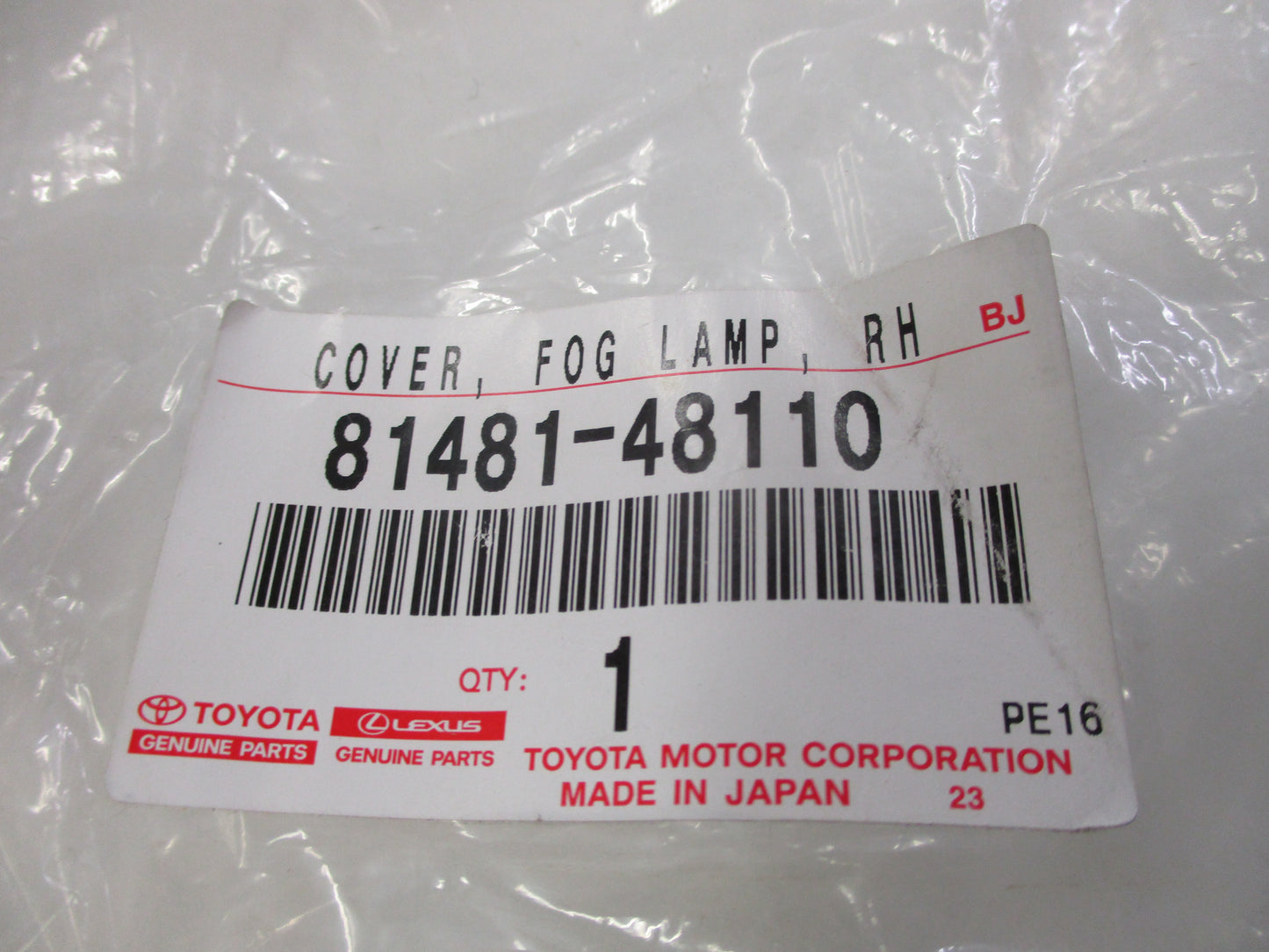 Toyota Kluger Genuine Fog Lamp Surround RH New Part