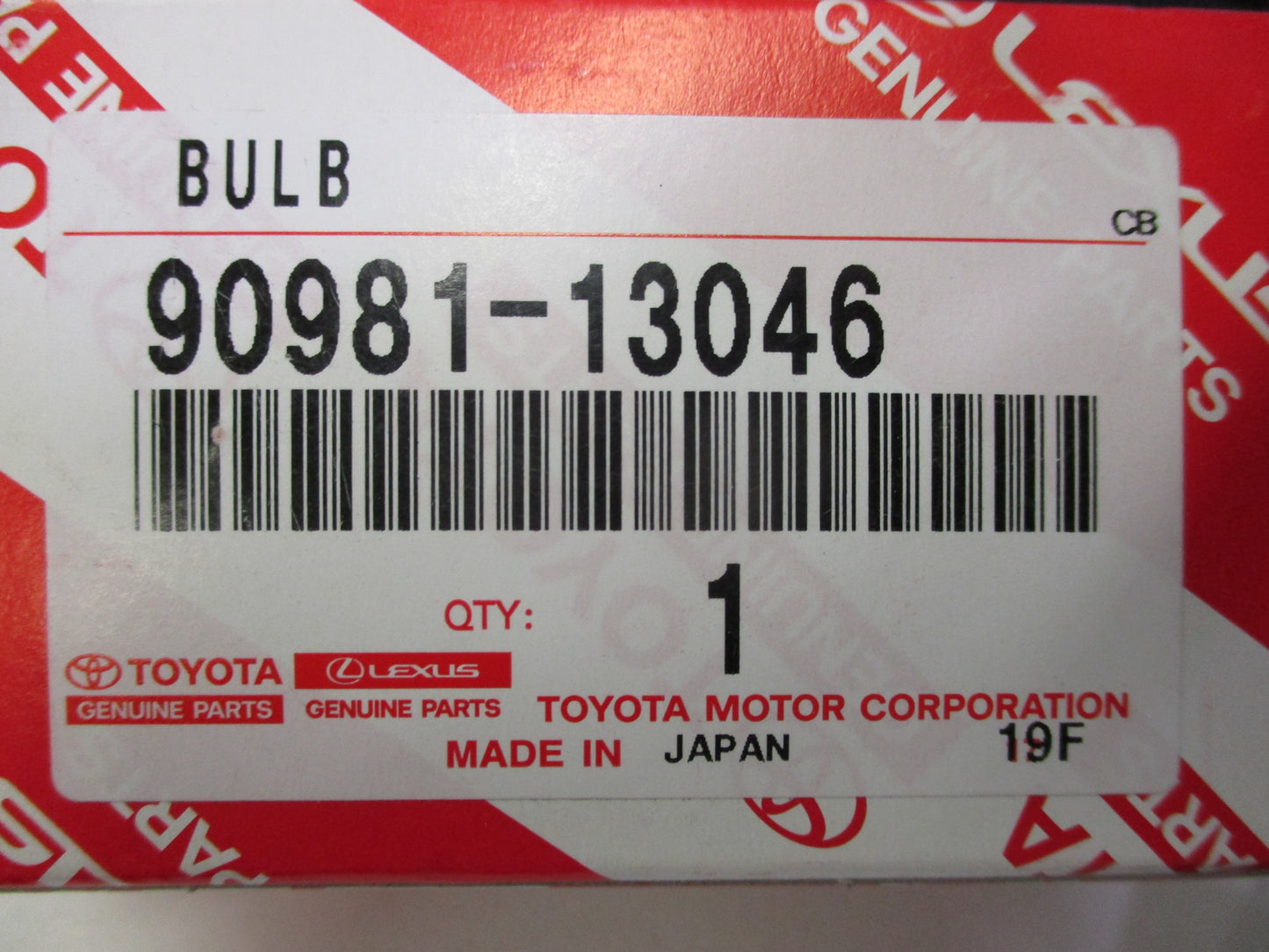 Toyota Various Models Genuine Front Turn Signal Bulb New Part