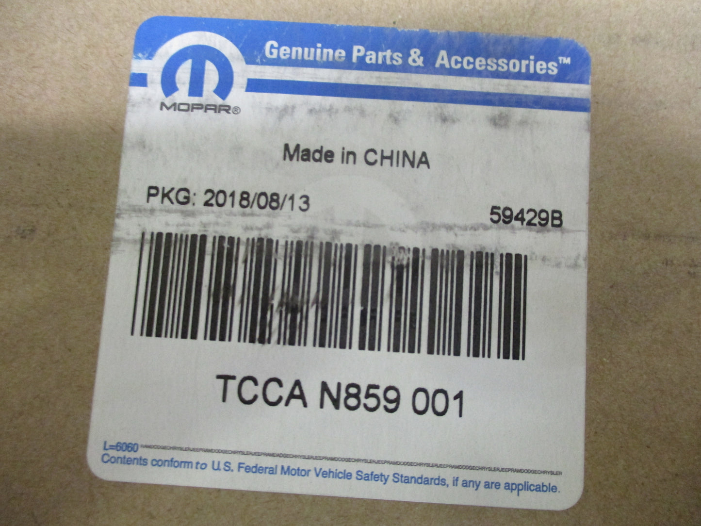 Jeep/Dodge/Chrysler Genuine Roof Cargo Basket New Part