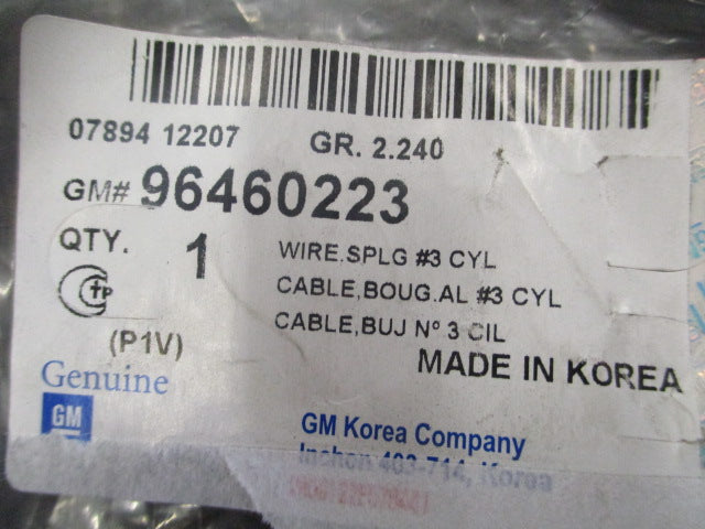 Holden Captiva/Epica Genuine No.3 Ignition Lead New Part