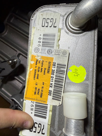 VW T5 Transporter Genuine 7 Speed Automatic Gear Box & Diff - Factory Reconditioned