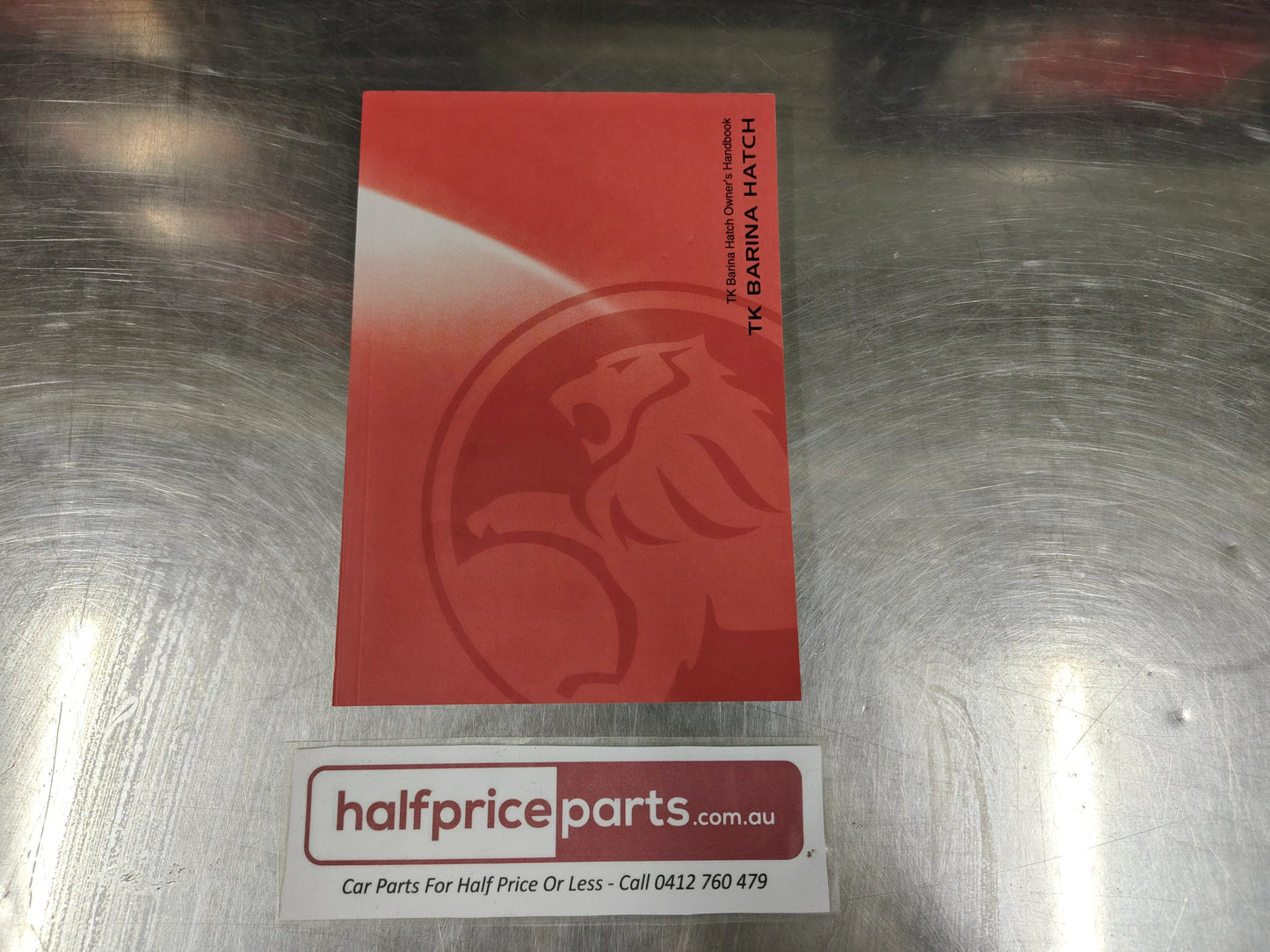 Holden TK Barina Hatch Genuine Owners Handbook New Part