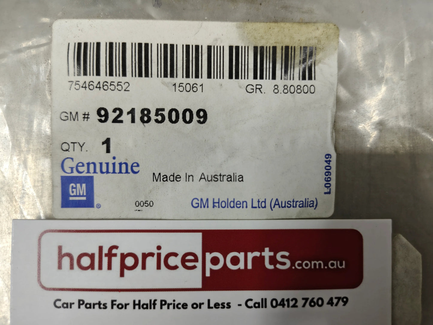 Holden TK Barina Hatch Genuine Owners Handbook New Part