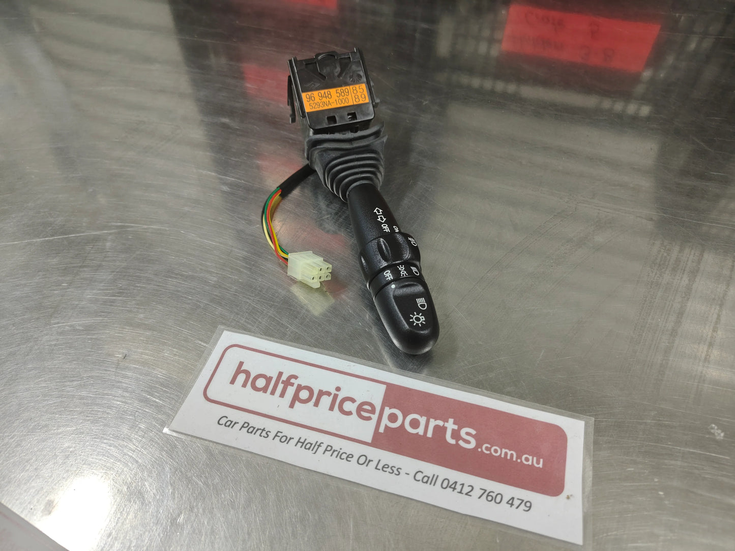 Holden Barina Spark Genuine Headlight Indicator Switch New Part