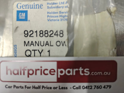 Holden VZ Commodore Ute Light Commercial Genuine Owners Handbook New Part
