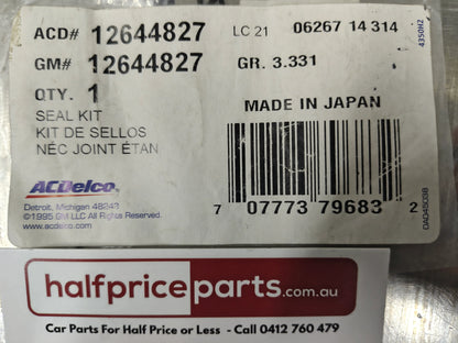 Holden RG Colorado Genuine Fuel Injector Seal Kit New Part