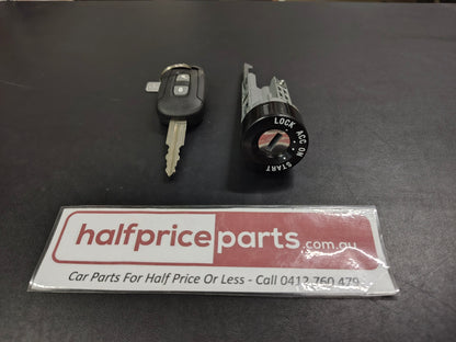 Holden CG Captiva Genuine Remote Key And Ignition Barrel New Part