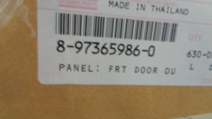 Holden Rodeo/Colorado Genuine Drivers Front Door Outer Skin (Unpainted) New Part